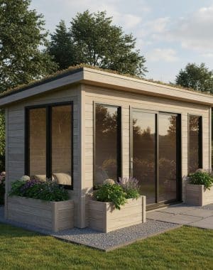 Abri de jardin 15m²